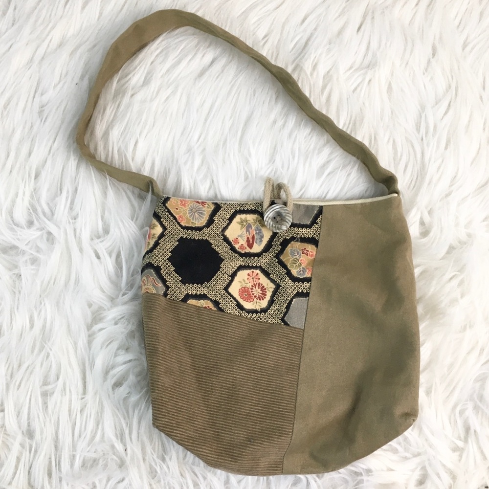 Patchwork Boho Prairie Style Fabric Shoulder Bag Purse Summer Brand